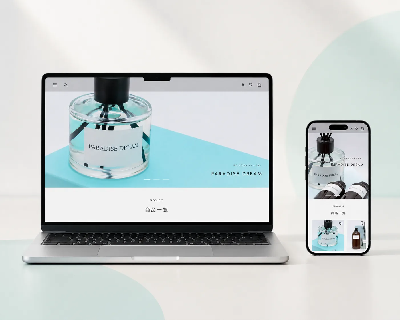 PARADISE DREAM｜ECサイト制作